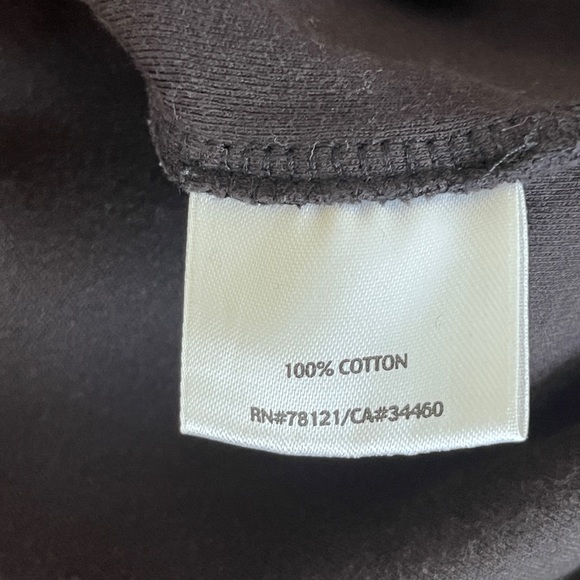 Eileen Fisher Plus Size Black Jersey Crew Neck Short Sleeve Tee Top 1X - Picture 8 of 8